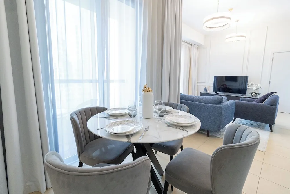 Deluxe Apart Daire, 1 Yatak Odası, Balkon, Marina Manzaralı
