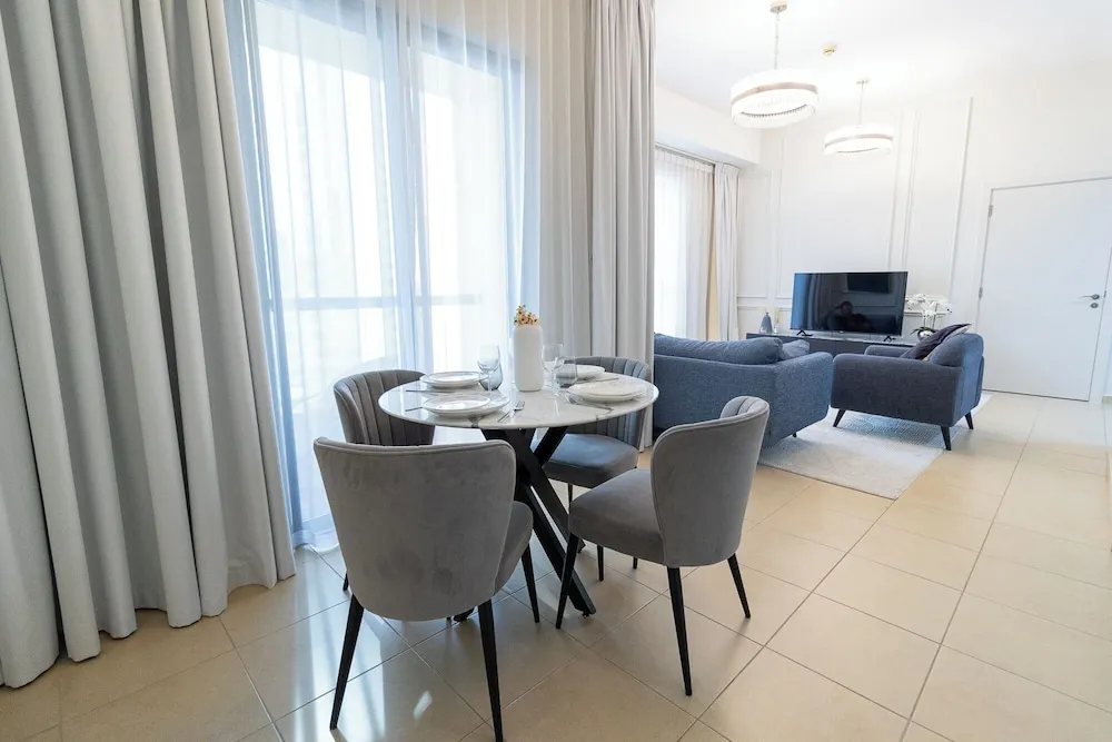 Deluxe Apart Daire, 1 Yatak Odası, Balkon, Marina Manzaralı