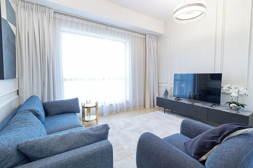 Deluxe Apart Daire, 1 Yatak Odası, Balkon, Marina Manzaralı