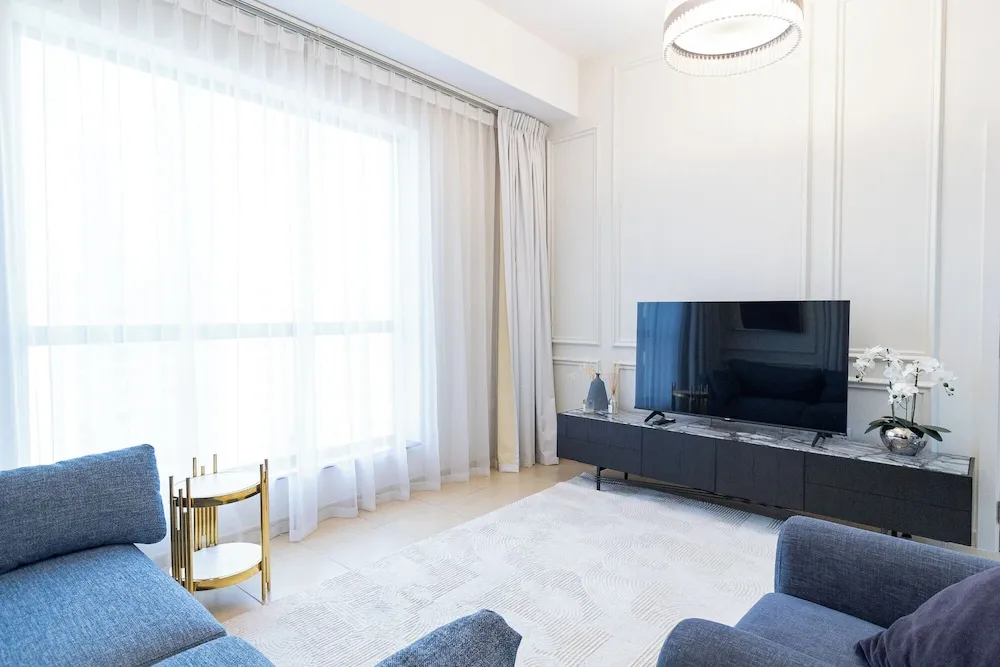 Deluxe Apart Daire, 1 Yatak Odası, Balkon, Marina Manzaralı