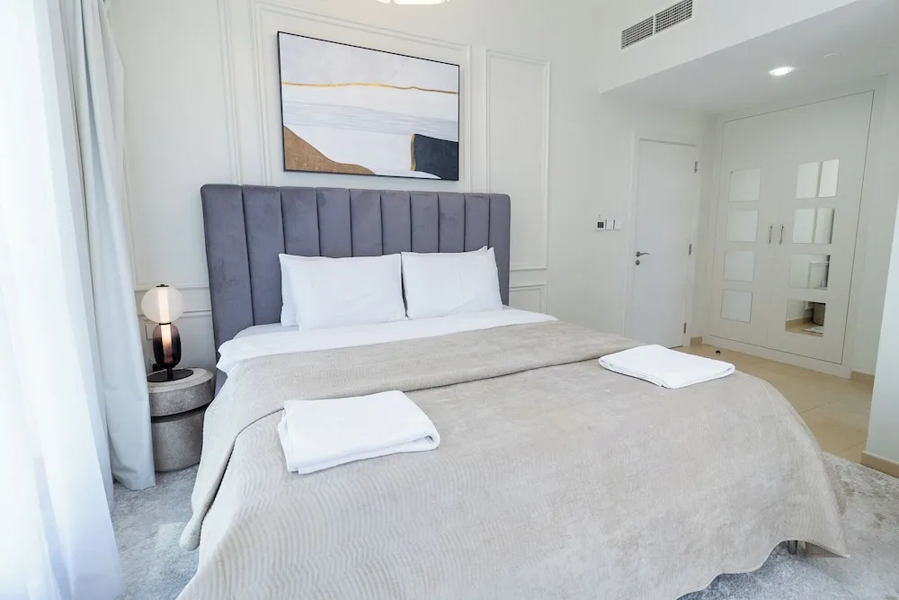 Deluxe Apart Daire, 1 Yatak Odası, Balkon, Marina Manzaralı