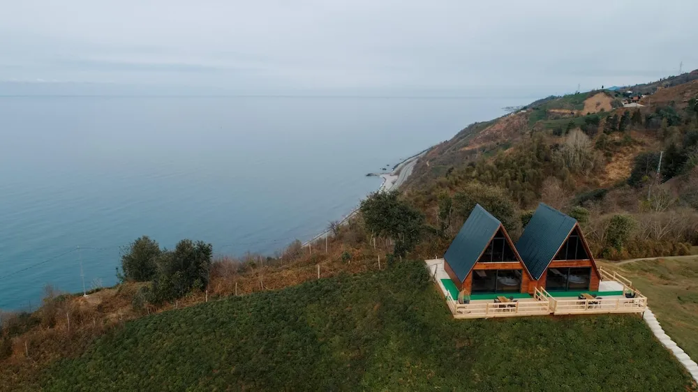 Deluxe Dört Kişilik Oda, Deniz Manzaralı