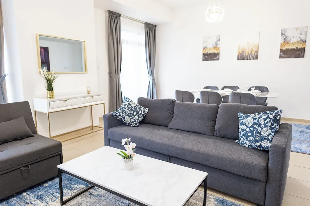 Deluxe Apart Daire, 2 Yatak Odası, Balkon, Marina Manzaralı