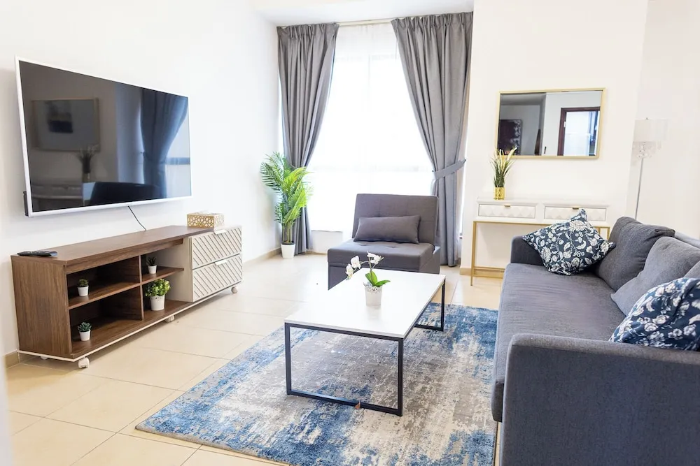 Deluxe Apart Daire, 2 Yatak Odası, Balkon, Marina Manzaralı