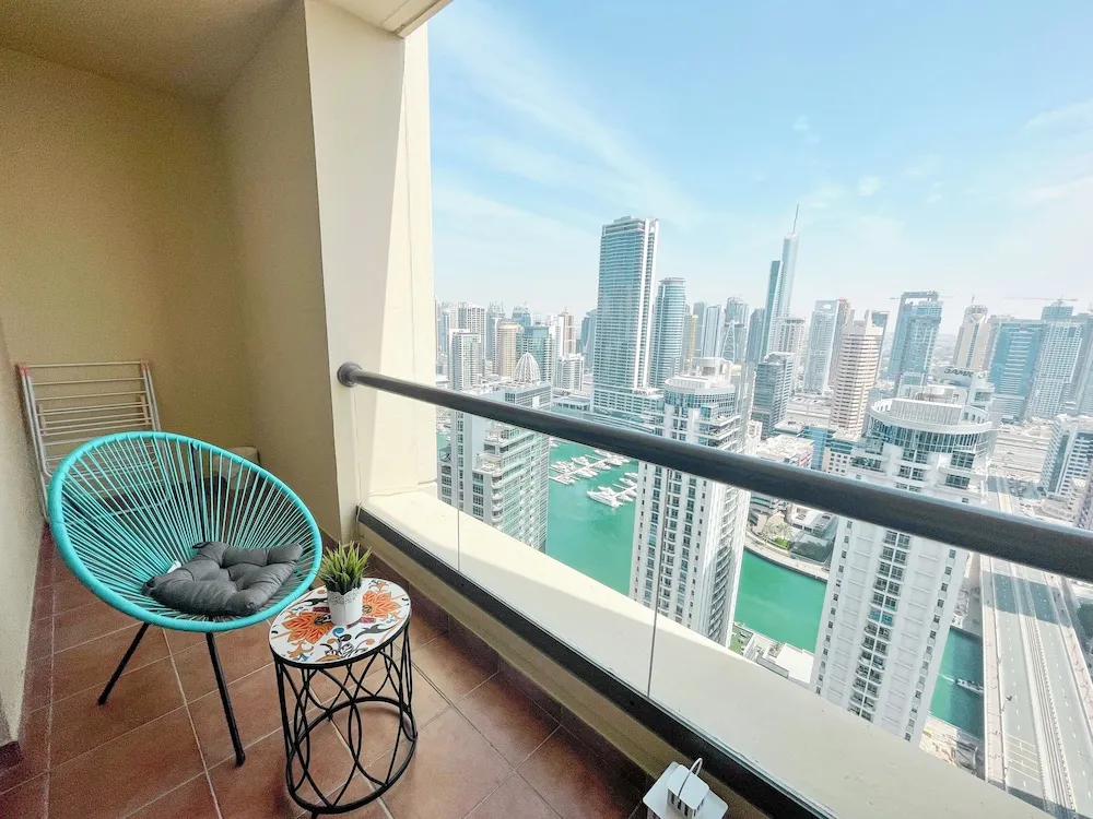 Deluxe Apart Daire, 2 Yatak Odası, Balkon, Marina Manzaralı