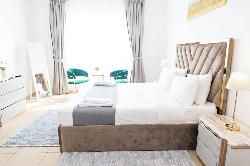 Deluxe Apart Daire, 2 Yatak Odası, Balkon, Marina Manzaralı