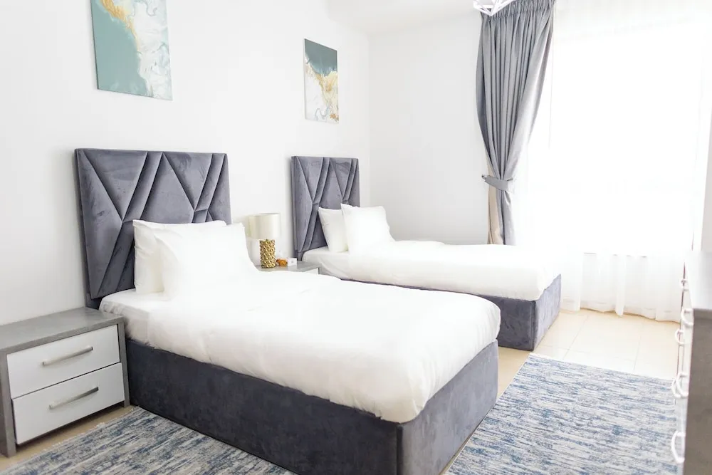 Deluxe Apart Daire, 2 Yatak Odası, Balkon, Marina Manzaralı