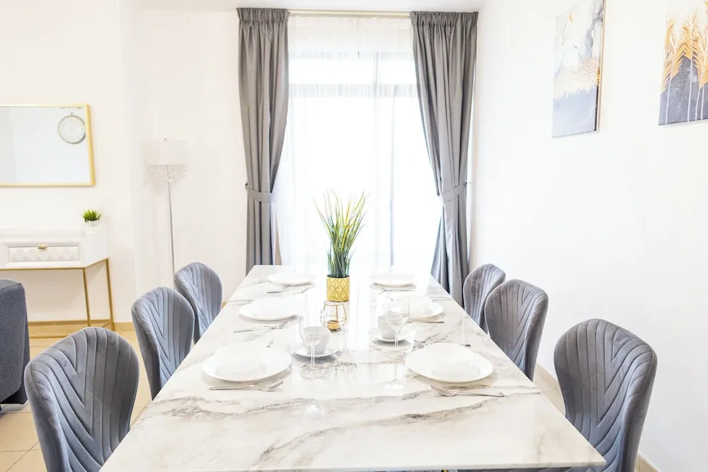 Deluxe Apart Daire, 2 Yatak Odası, Balkon, Marina Manzaralı