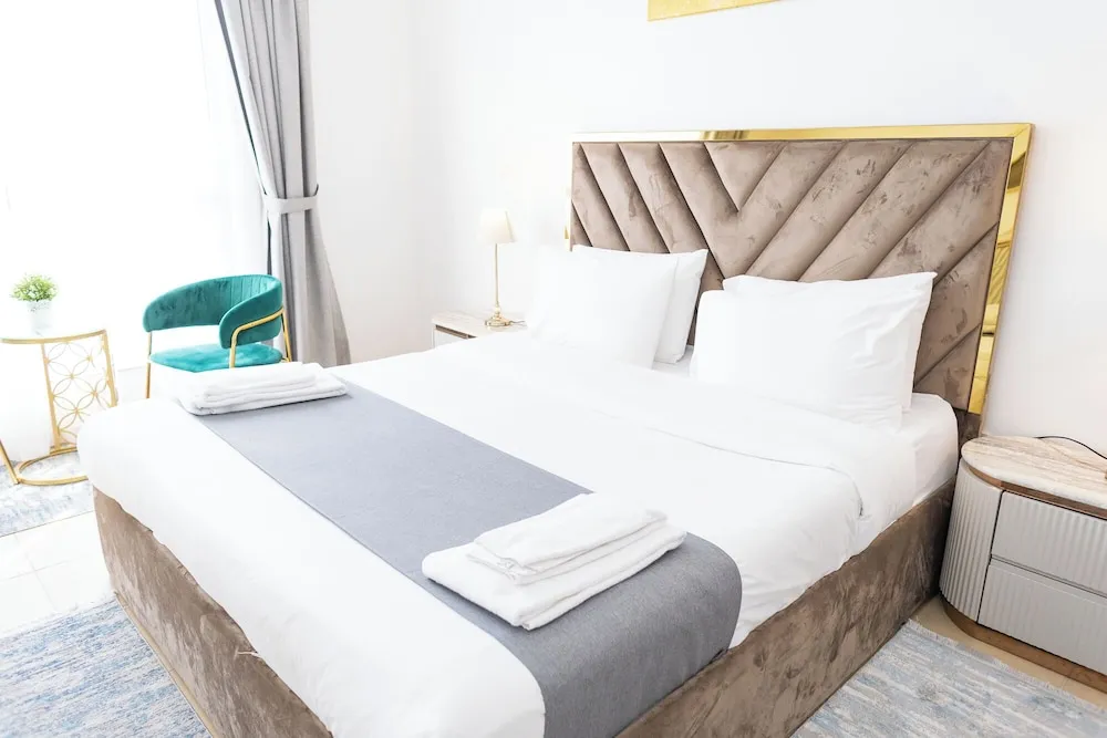 Deluxe Apart Daire, 2 Yatak Odası, Balkon, Marina Manzaralı