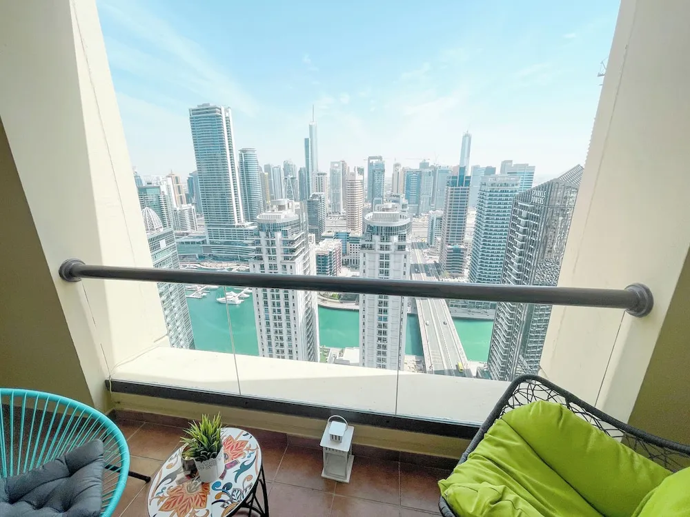 Deluxe Apart Daire, 2 Yatak Odası, Balkon, Marina Manzaralı