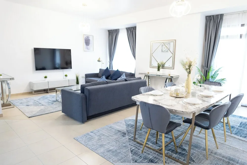 Deluxe Apart Daire, 2 Yatak Odası, Balkon, Marina Manzaralı