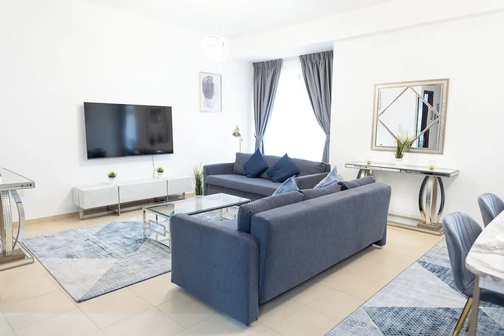 Deluxe Apart Daire, 2 Yatak Odası, Balkon, Marina Manzaralı