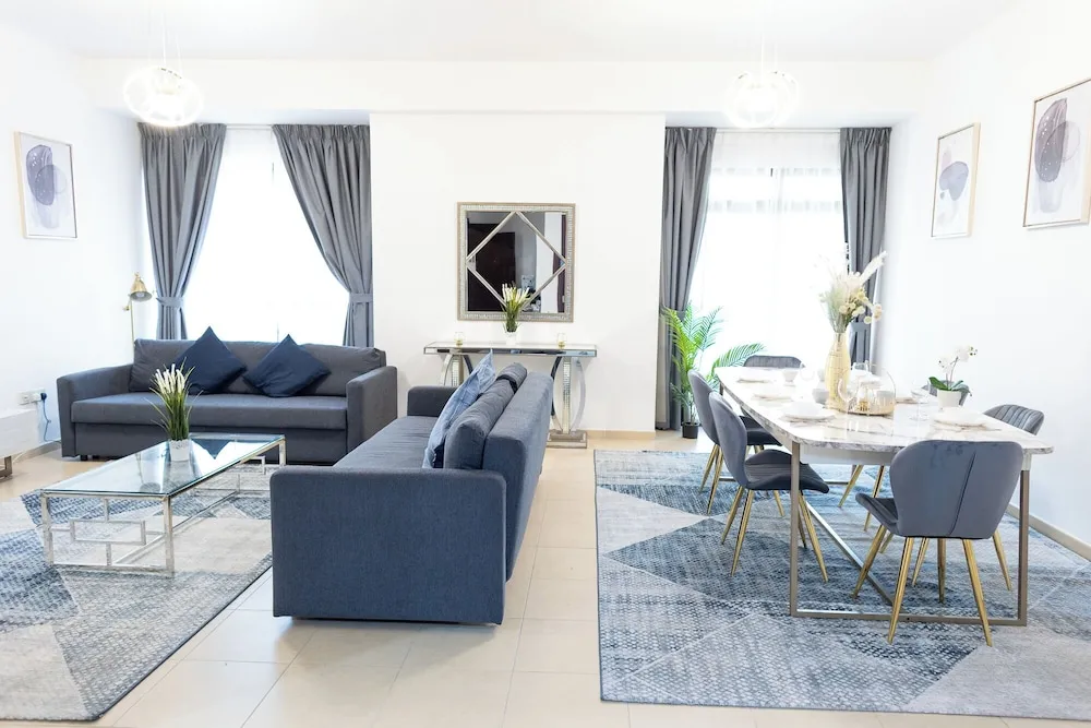 Deluxe Apart Daire, 2 Yatak Odası, Balkon, Marina Manzaralı