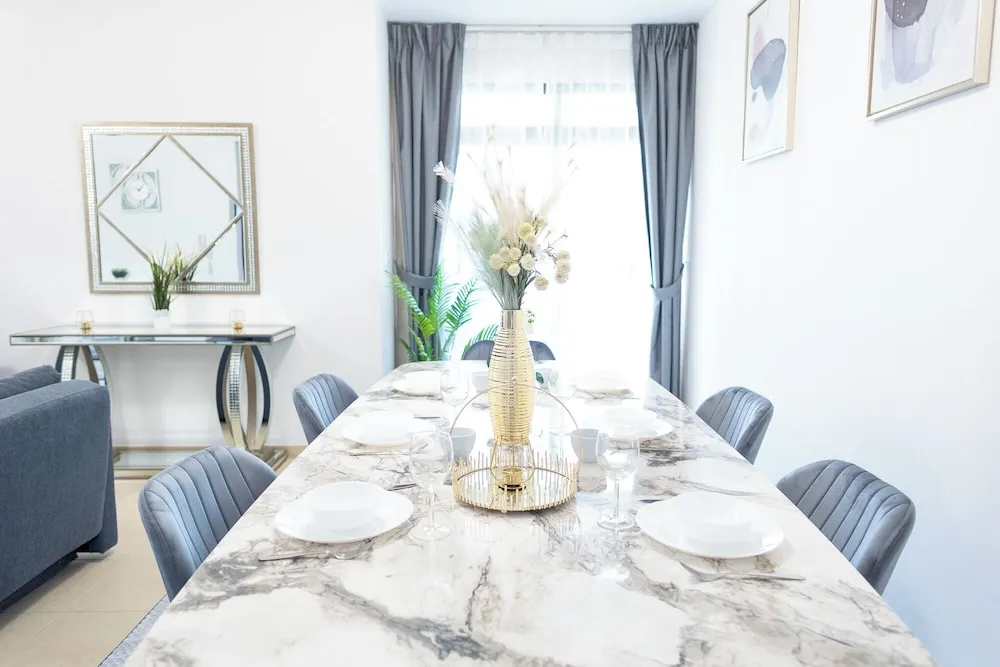 Deluxe Apart Daire, 2 Yatak Odası, Balkon, Marina Manzaralı