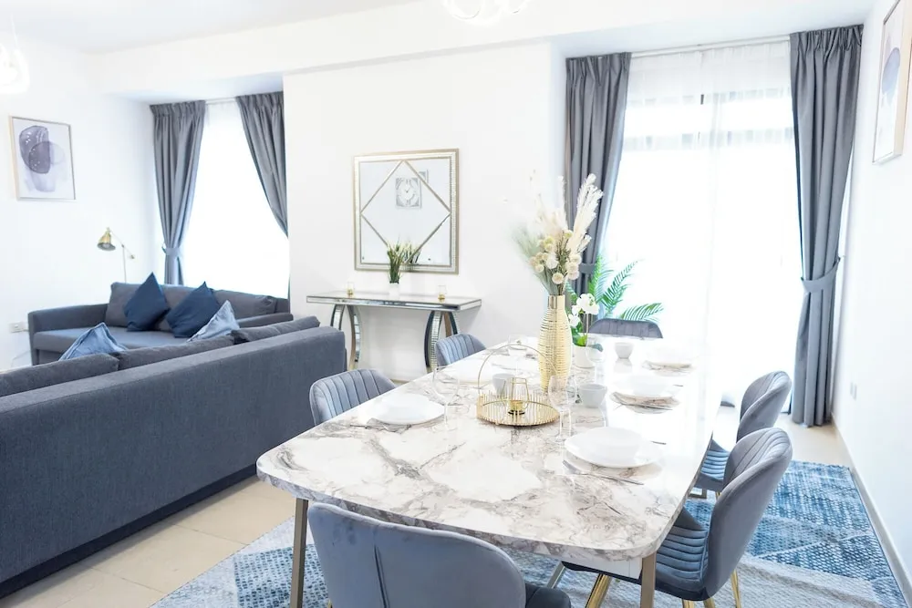 Deluxe Apart Daire, 2 Yatak Odası, Balkon, Marina Manzaralı