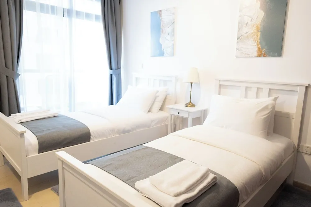 Deluxe Apart Daire, 2 Yatak Odası, Balkon, Marina Manzaralı