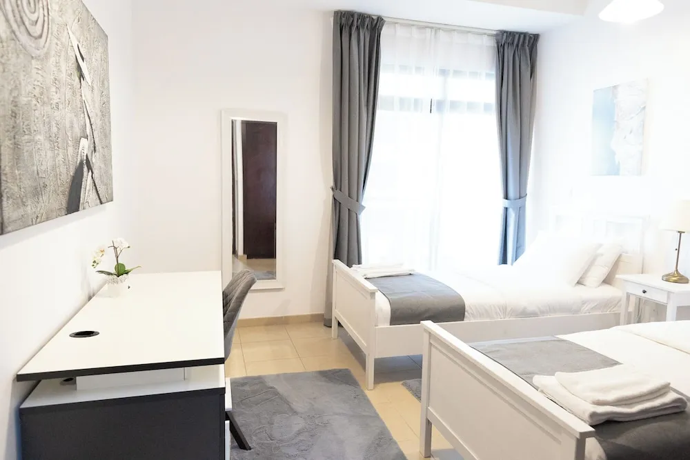 Deluxe Apart Daire, 2 Yatak Odası, Balkon, Marina Manzaralı