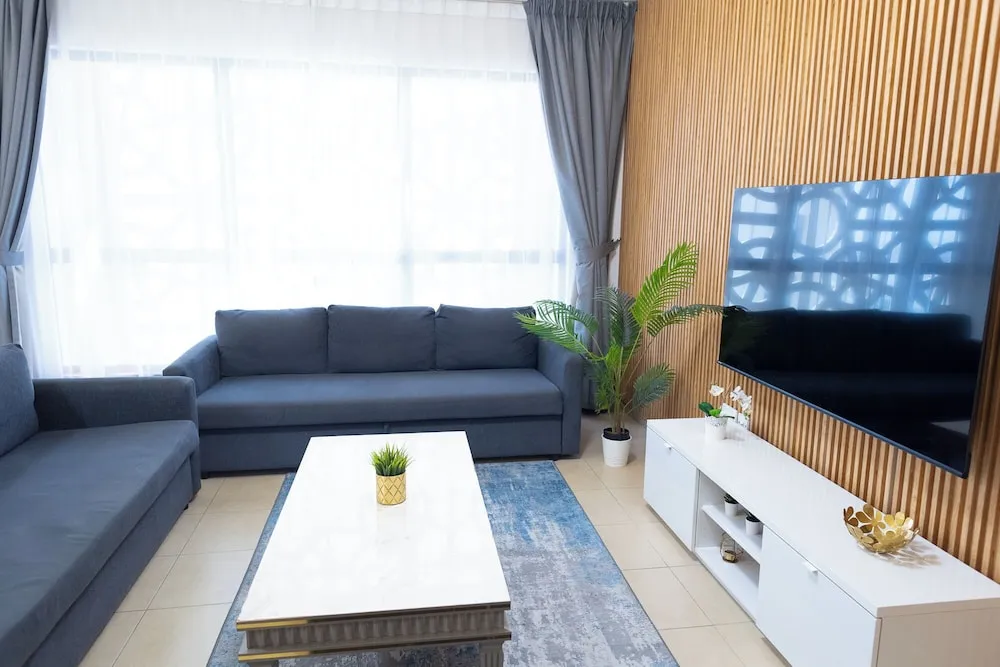 Deluxe Apart Daire, 2 Yatak Odası, Balkon, Marina Manzaralı