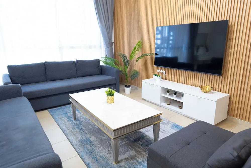 Deluxe Apart Daire, 2 Yatak Odası, Balkon, Marina Manzaralı
