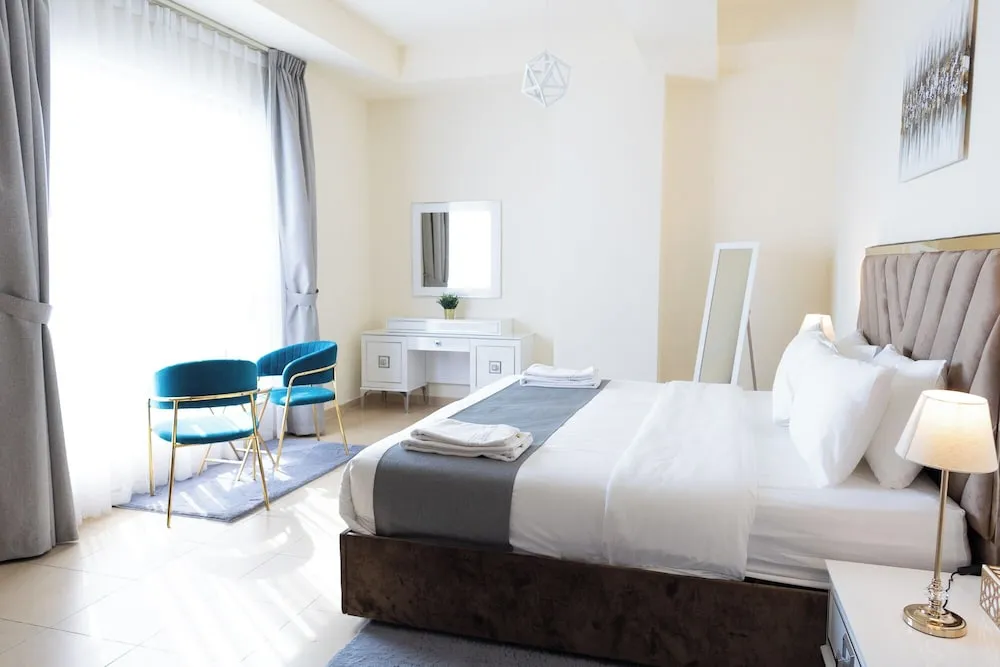 Deluxe Apart Daire, 2 Yatak Odası, Balkon, Marina Manzaralı