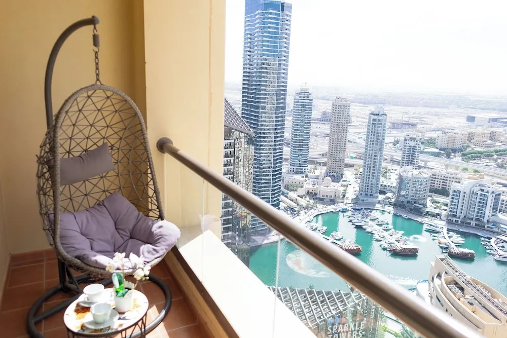 Deluxe Apart Daire, 2 Yatak Odası, Balkon, Marina Manzaralı