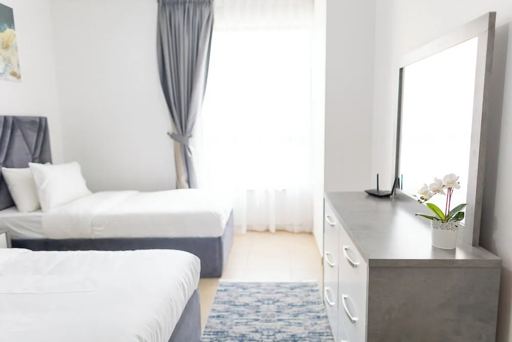 Deluxe Apart Daire, 2 Yatak Odası, Balkon, Marina Manzaralı