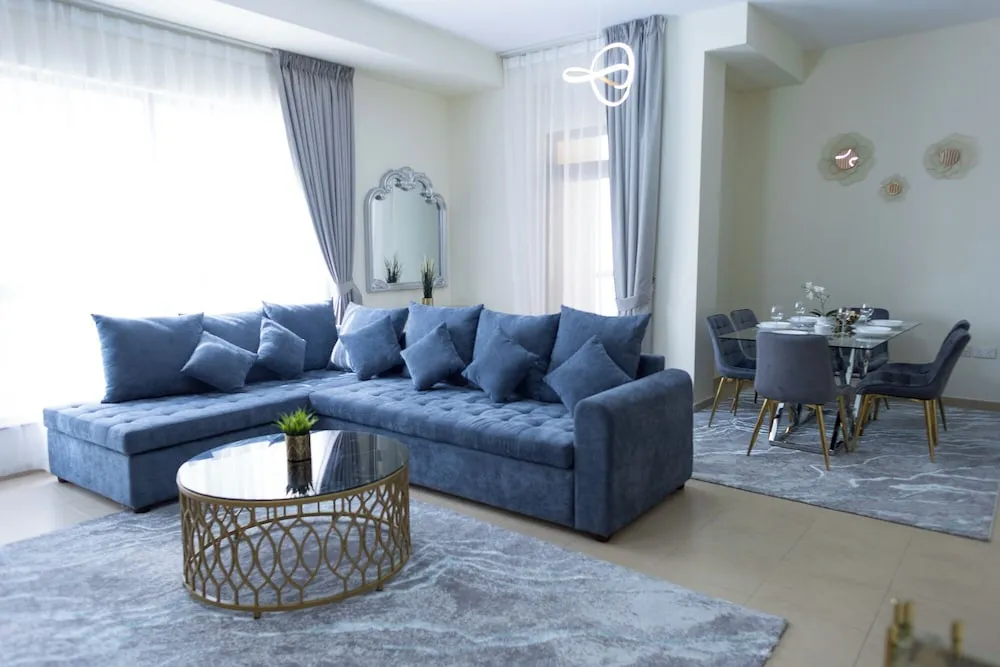 Deluxe Apart Daire, 2 Yatak Odası, Balkon, Marina Manzaralı