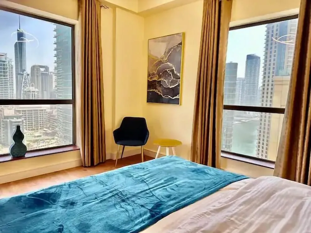 Luxury Apart Daire, 2 Yatak Odası, Marina Manzaralı