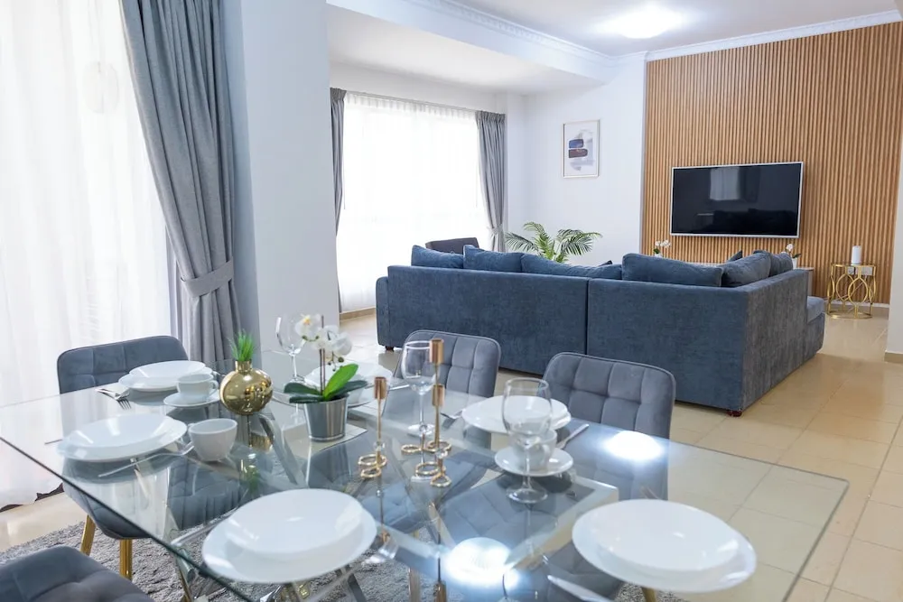 Luxury Apart Daire, 4 Yatak Odası, Balkon, Marina Manzaralı