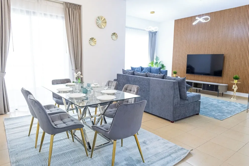 Deluxe Apart Daire, 2 Yatak Odası, Balkon, Marina Manzaralı