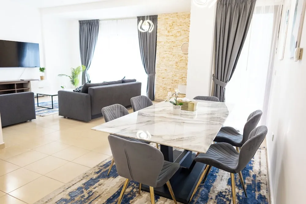 Deluxe Apart Daire, 2 Yatak Odası, Balkon, Marina Manzaralı