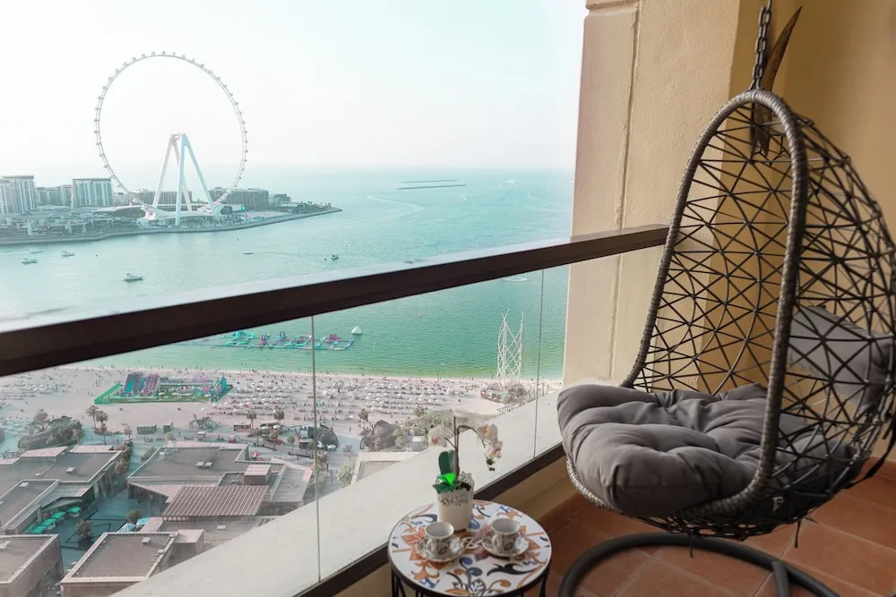 Luxury Apart Daire, 2 Yatak Odası, Balkon, Deniz Manzaralı