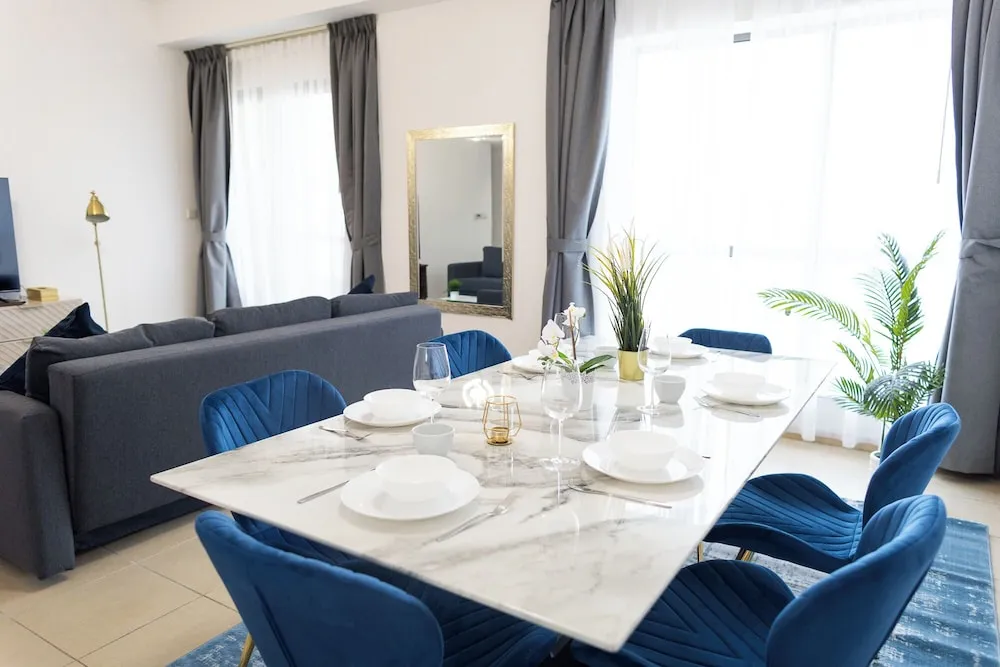 Deluxe Apart Daire, 2 Yatak Odası, Balkon, Marina Manzaralı