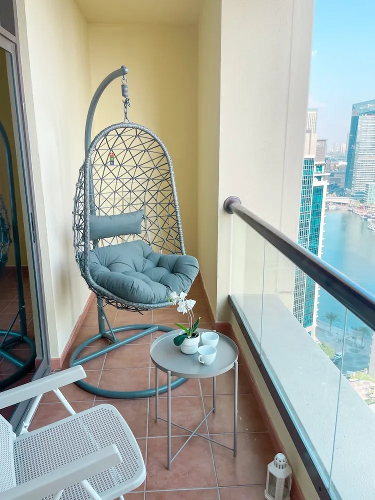Deluxe Apart Daire, 2 Yatak Odası, Balkon, Marina Manzaralı
