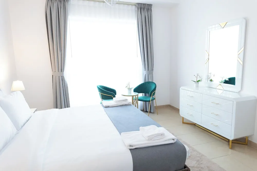 Deluxe Apart Daire, 2 Yatak Odası, Balkon, Marina Manzaralı