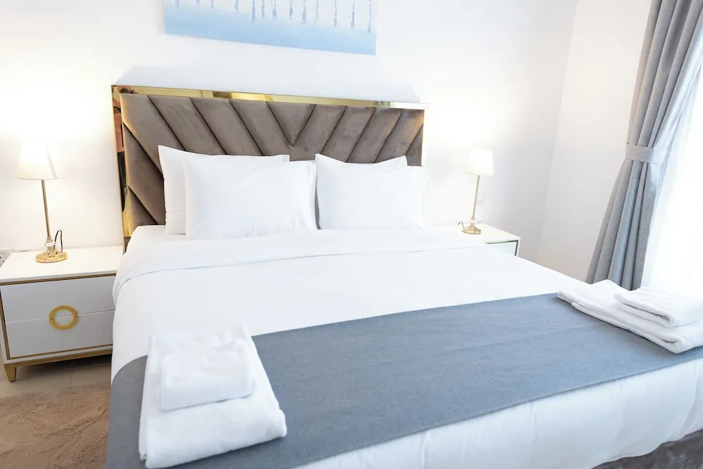 Deluxe Apart Daire, 2 Yatak Odası, Balkon, Marina Manzaralı