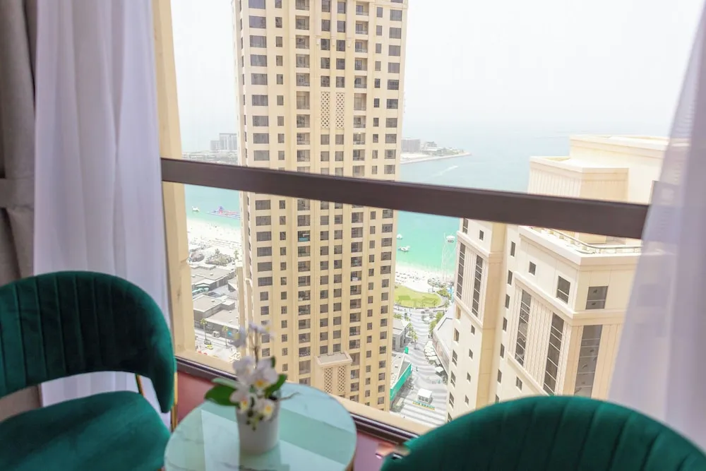 Deluxe Apart Daire, 2 Yatak Odası, Balkon, Marina Manzaralı