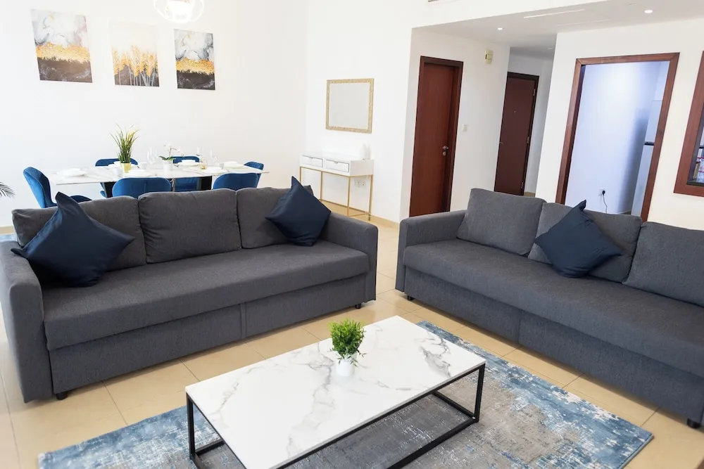 Deluxe Apart Daire, 2 Yatak Odası, Balkon, Marina Manzaralı