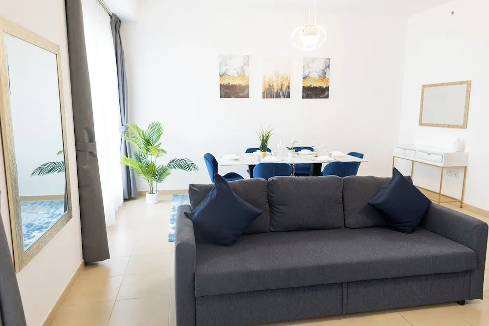 Deluxe Apart Daire, 2 Yatak Odası, Balkon, Marina Manzaralı