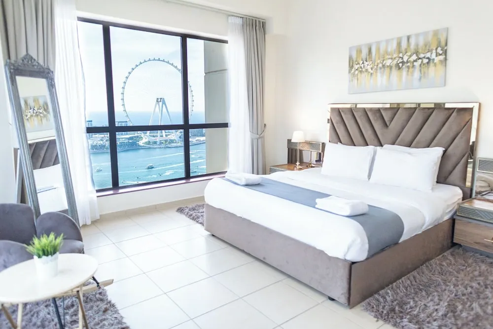 Luxury Apart Daire, 2 Yatak Odası, Balkon, Deniz Manzaralı