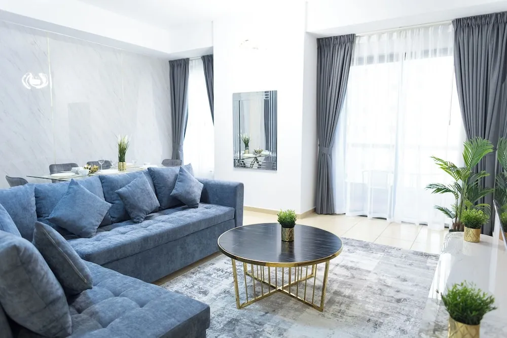 Deluxe Apart Daire, 1 Yatak Odası, Balkon, Marina Manzaralı