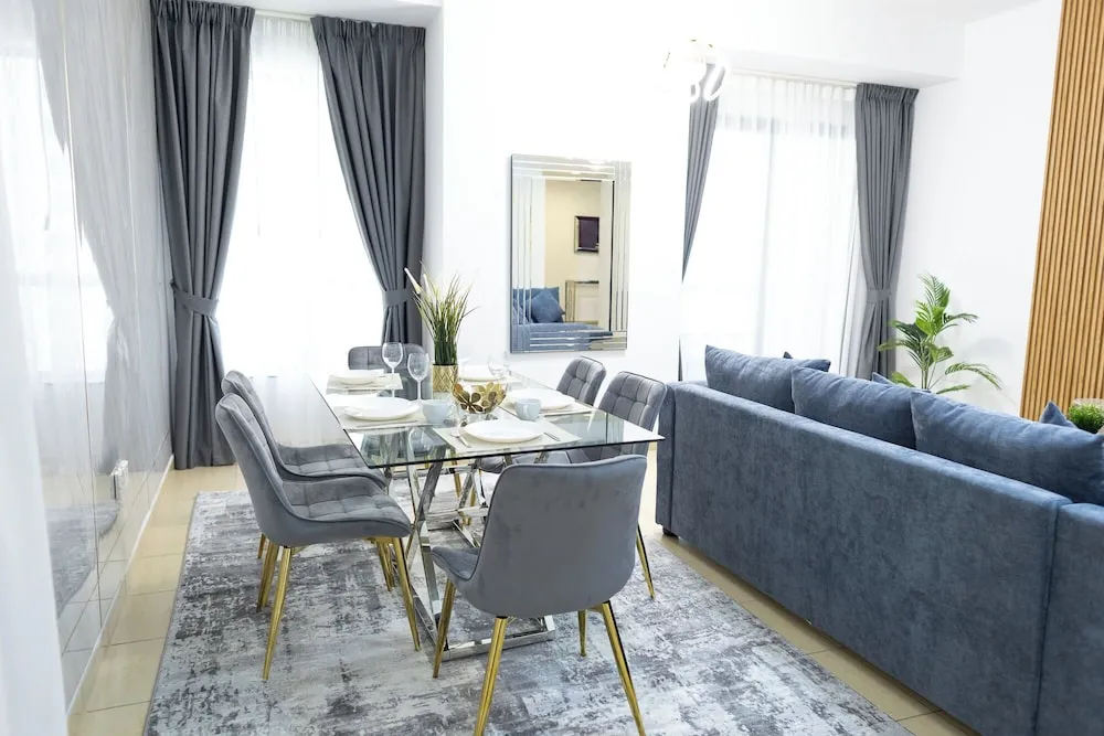 Deluxe Apart Daire, 1 Yatak Odası, Balkon, Marina Manzaralı