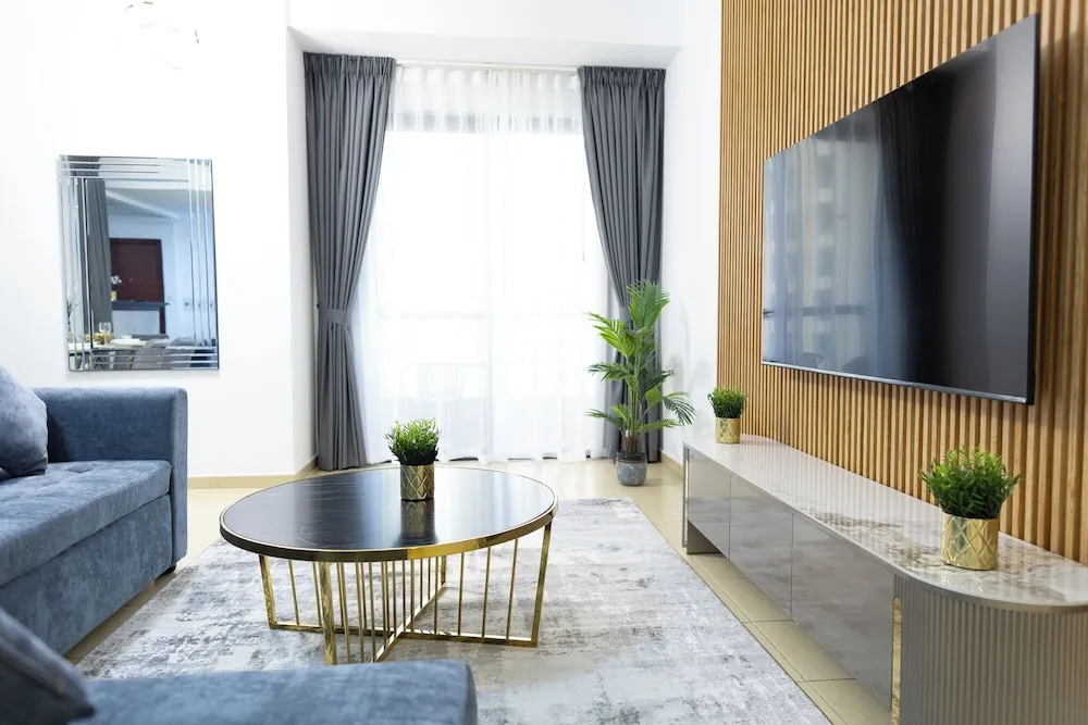 Deluxe Apart Daire, 1 Yatak Odası, Balkon, Marina Manzaralı