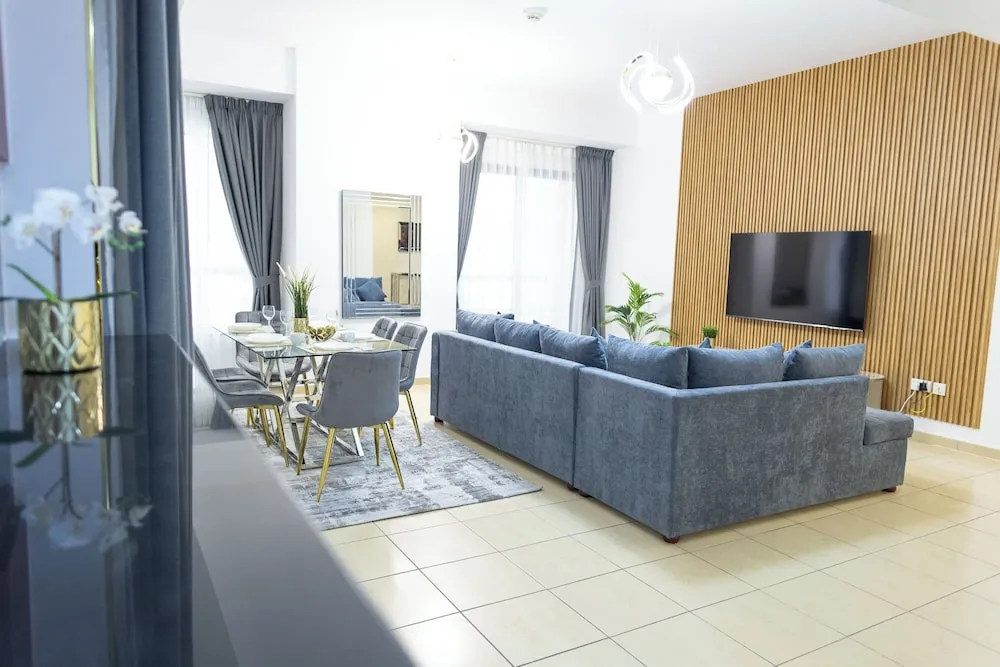 Deluxe Apart Daire, 1 Yatak Odası, Balkon, Marina Manzaralı