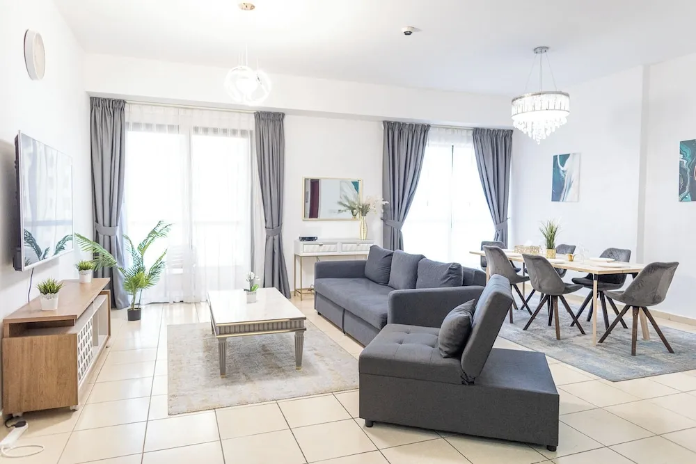 Deluxe Apart Daire, 2 Yatak Odası, Balkon, Marina Manzaralı