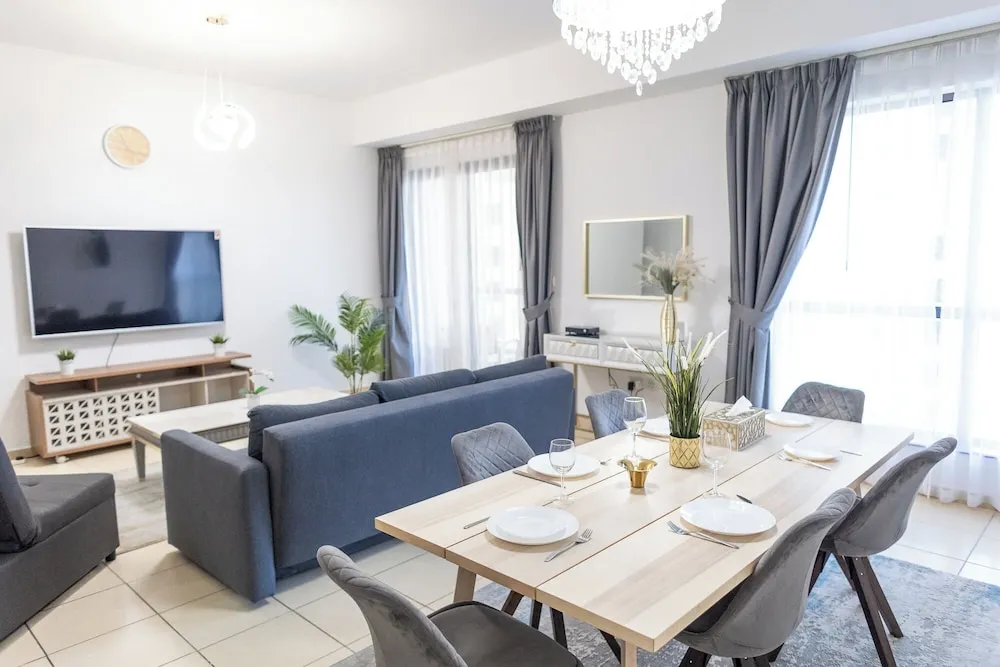 Deluxe Apart Daire, 2 Yatak Odası, Balkon, Marina Manzaralı