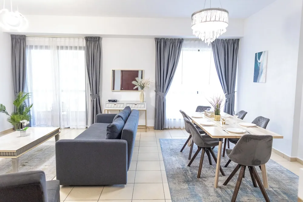 Deluxe Apart Daire, 2 Yatak Odası, Balkon, Marina Manzaralı