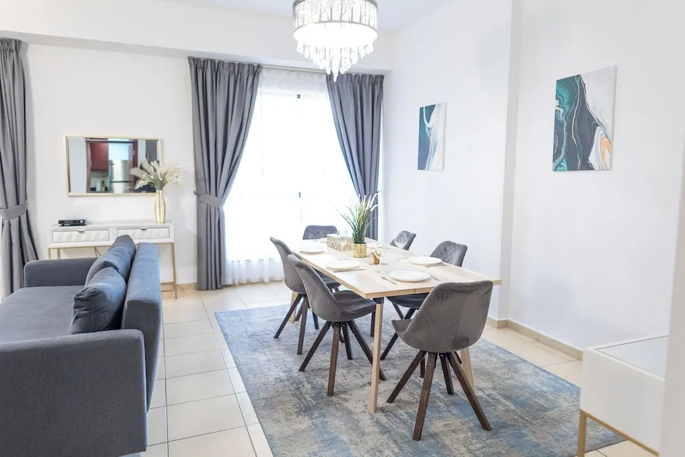 Deluxe Apart Daire, 2 Yatak Odası, Balkon, Marina Manzaralı