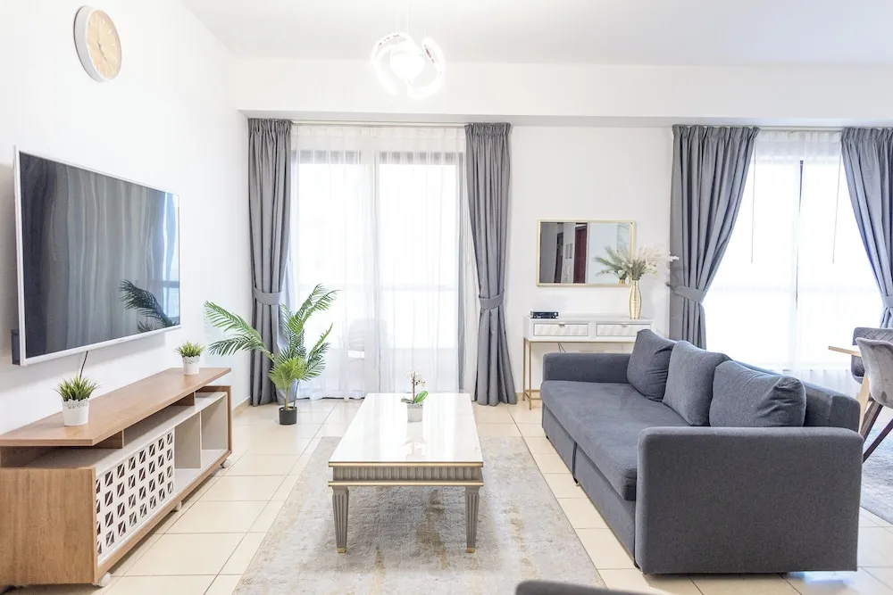 Deluxe Apart Daire, 2 Yatak Odası, Balkon, Marina Manzaralı