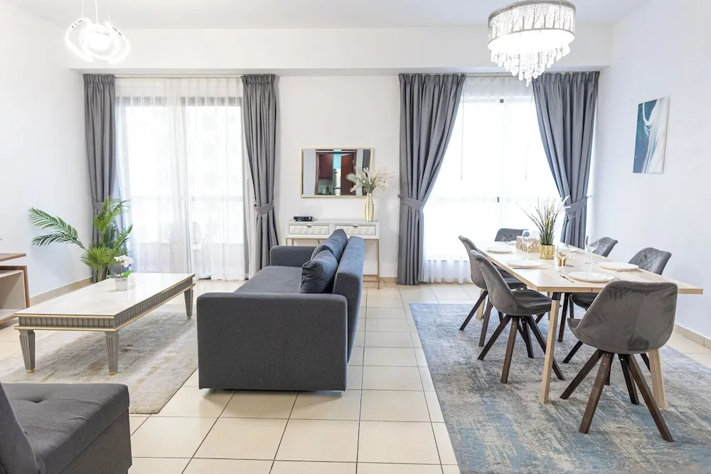 Deluxe Apart Daire, 2 Yatak Odası, Balkon, Marina Manzaralı